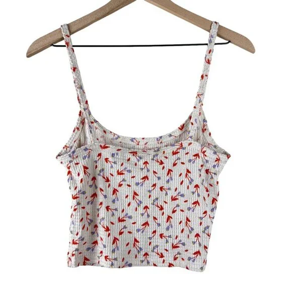 Intimately Free People Ivory Floral One Of The Girls Tank Top - Picture 6 of 6